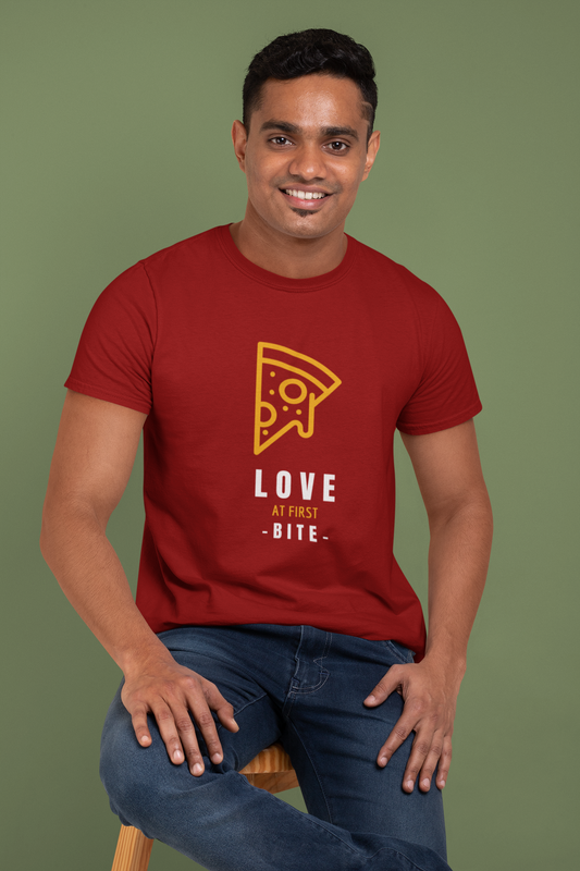 "Love at First Bite" Classic Crew T-Shirt- Unisex