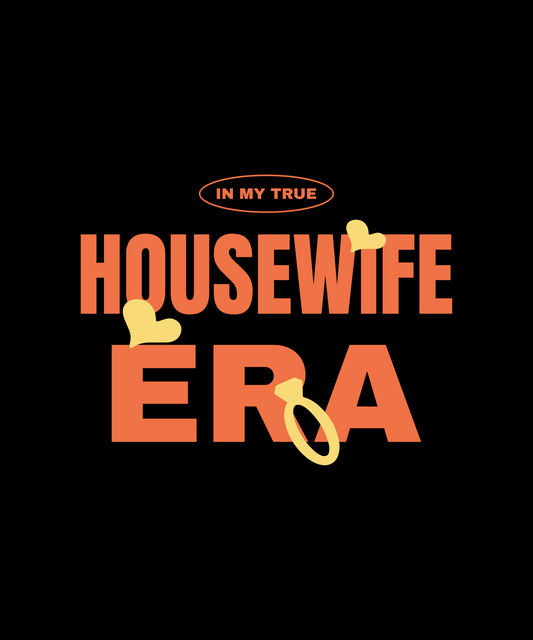"Houswife Era" Female Crop Top
